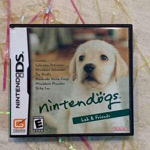 Nintendogs Lab & Friends Nintendo DS Game Authentic